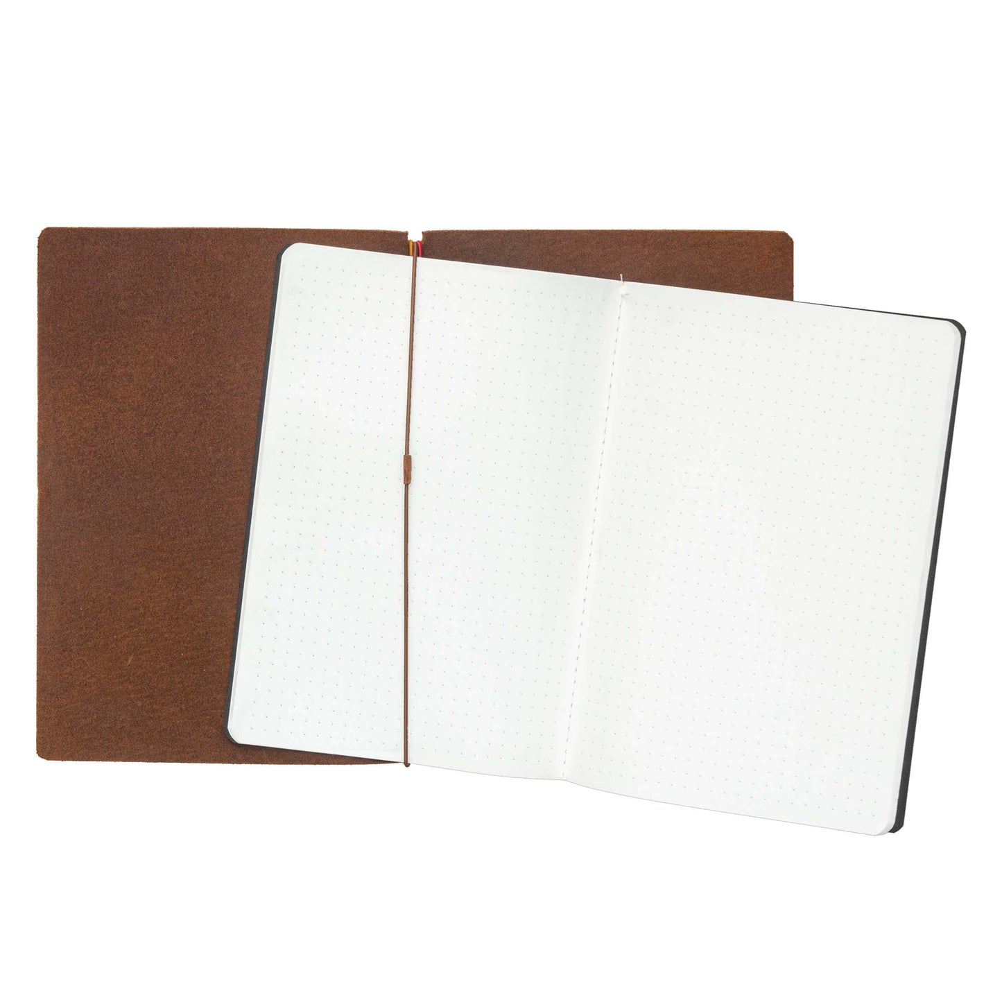 Endless Explorer - Refillable Leather Regalia Paper Journal - Brown