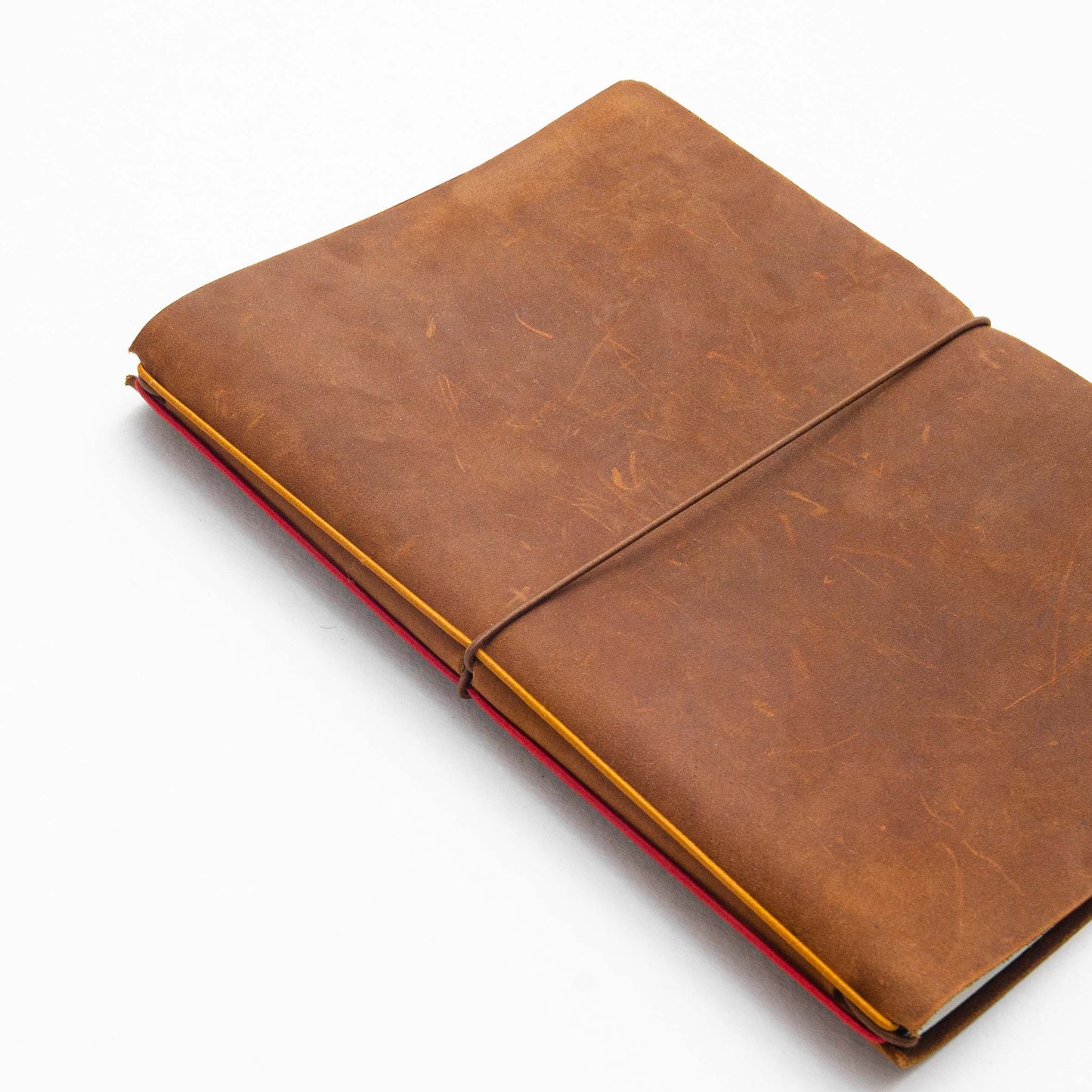 Endless Explorer - Refillable Leather Regalia Paper Journal - Brown