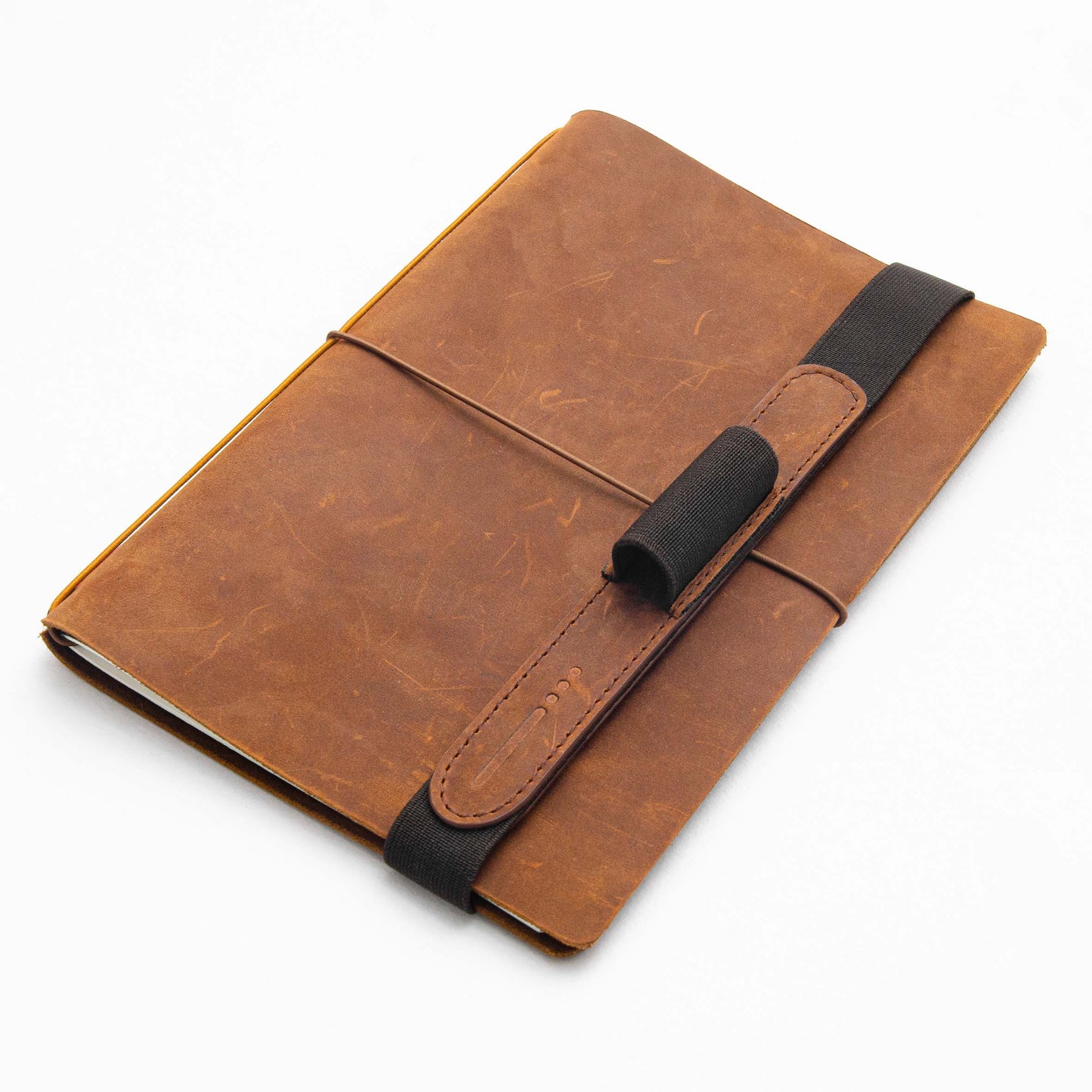 Endless Explorer - Refillable Leather Regalia Paper Journal - Brown