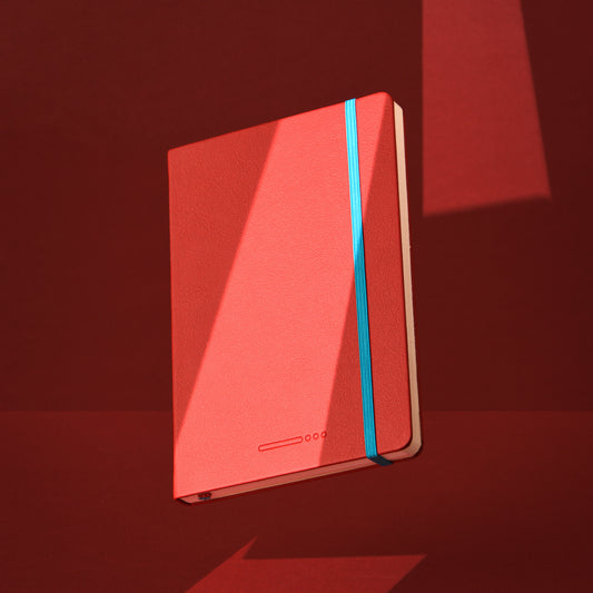 Endless Recorder A5 Notebook - Crimson Sky - Regalia Paper