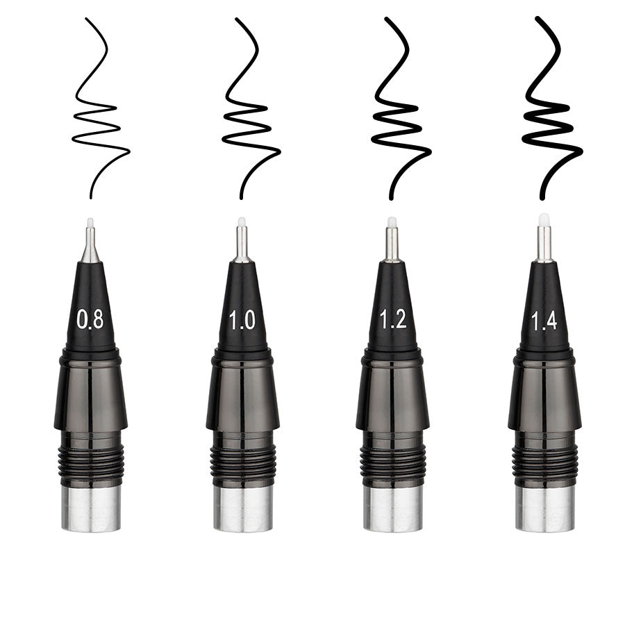 Yookers Elios Fiber-tip Pen - Front Section