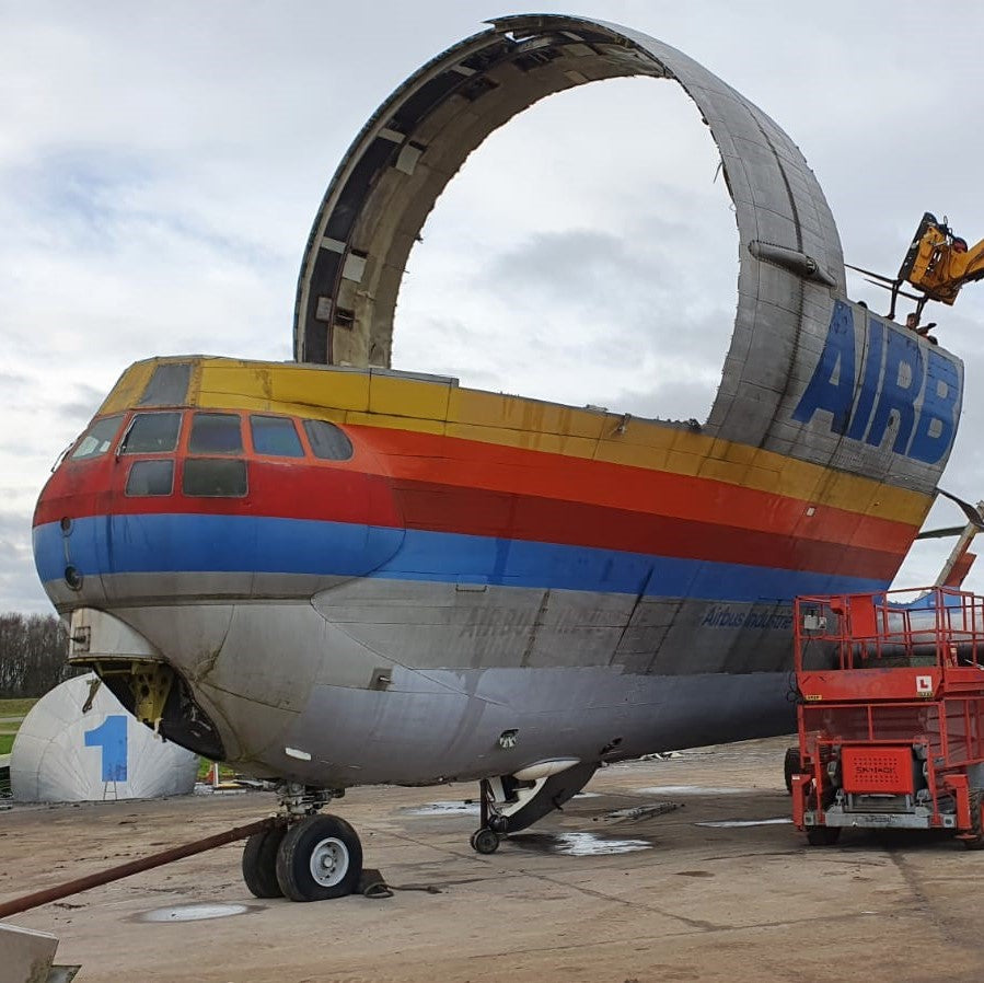 Super Guppy - F-BTGV (Silver)