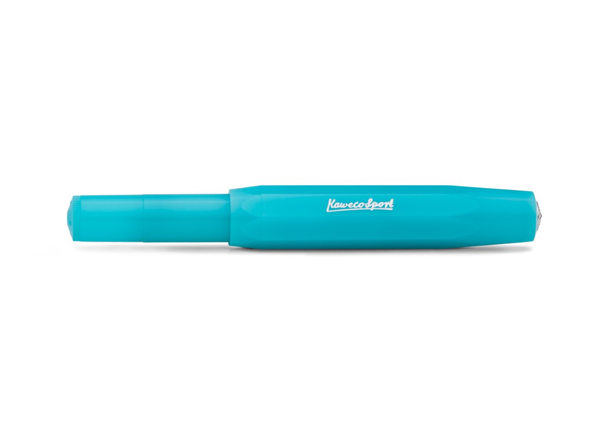 Kaweco Frosted Sport Rollerball Pen - Light Blueberry