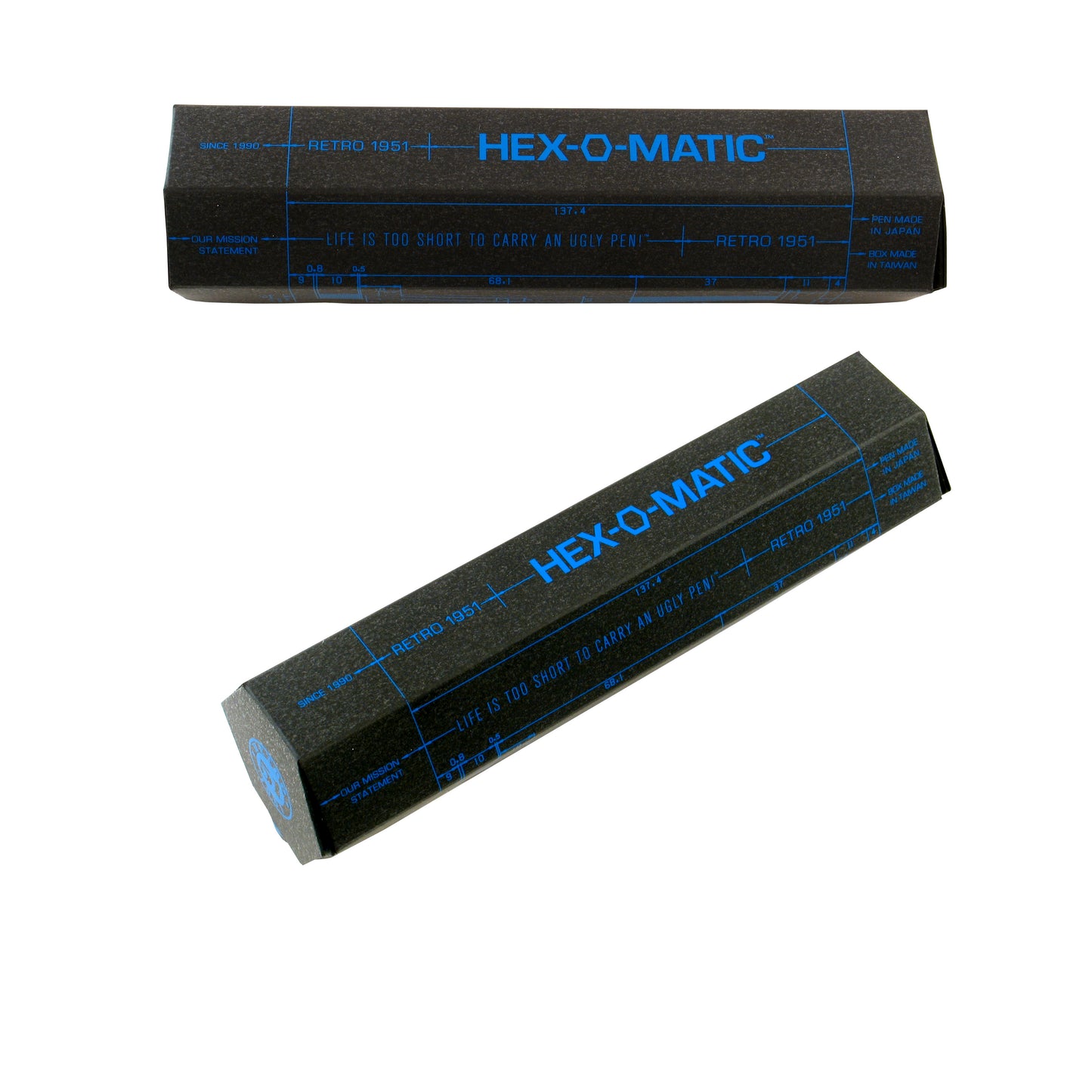 Retro 51 Hex-O-Matic Mechanical Pencil (0.7mm Lead) - Black
