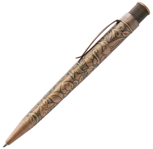 Retro 51 Tornado Smithsonian Collection Rollerball Pen - Hummingbird & Flowers