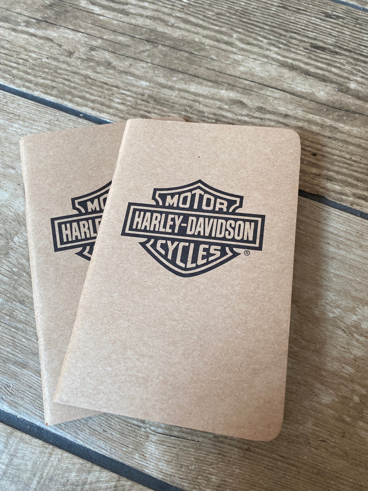 Retro 51 Harley Davidson Street Notes - Bar and Shield (KRAFT)