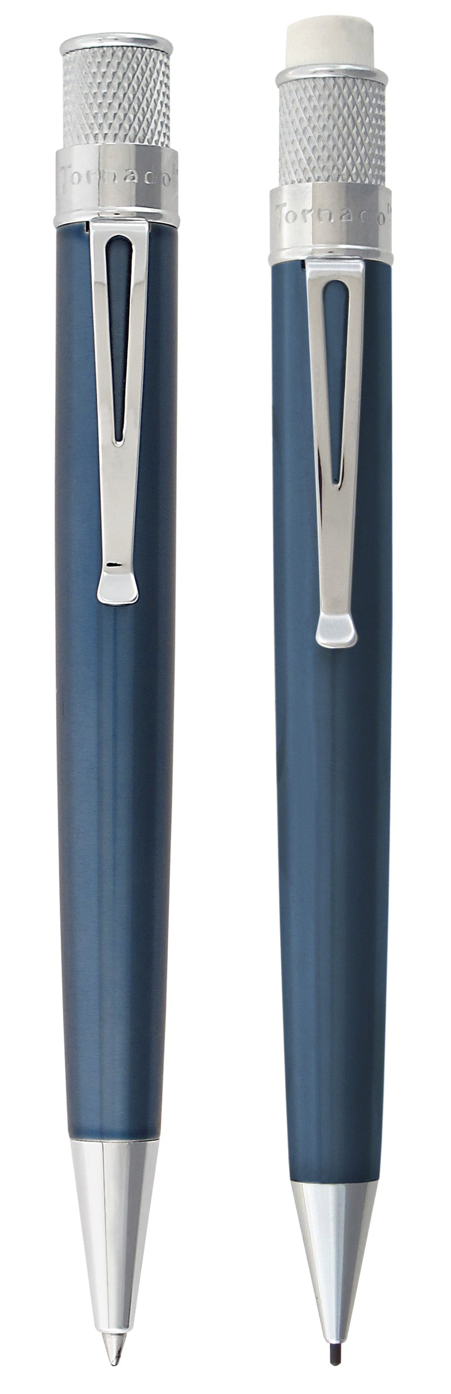 Retro 51 Tornado Rollerball and Pencil Set - Ice Blue