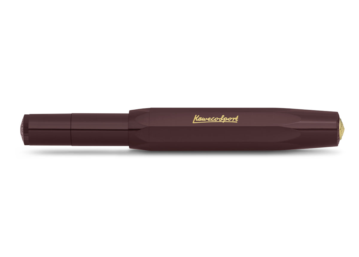 Kaweco Classic Sport Fountain Pen - Bordeaux Red