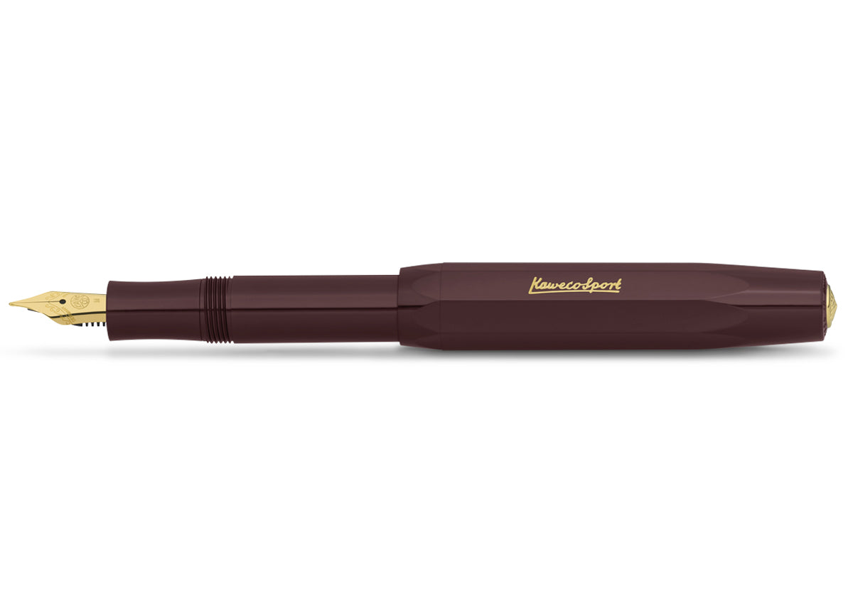 Kaweco Classic Sport Fountain Pen - Bordeaux Red