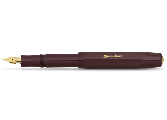 Kaweco Classic Sport Fountain Pen - Bordeaux Red