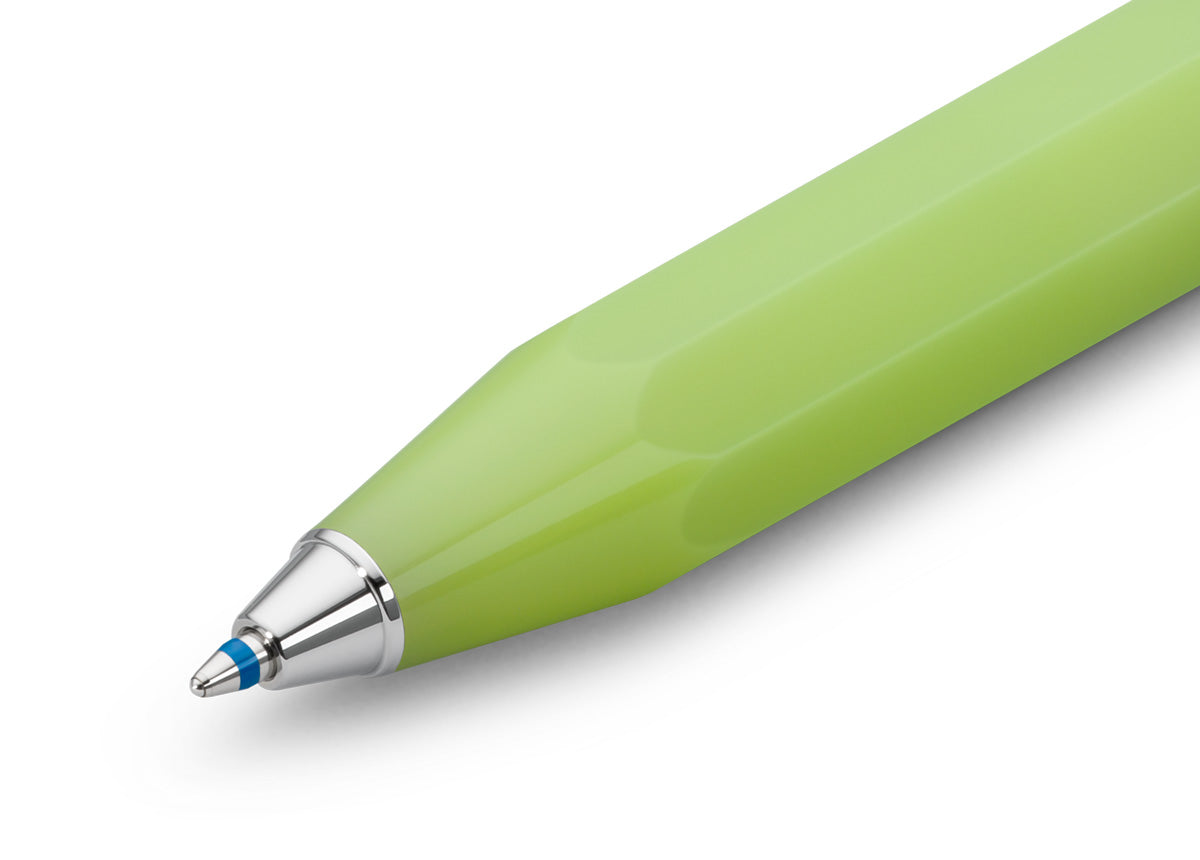 Kaweco Frosted Sport Ballpoint Pen - Fine Lime