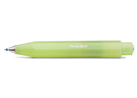 Kaweco Frosted Sport Ballpoint Pen - Fine Lime
