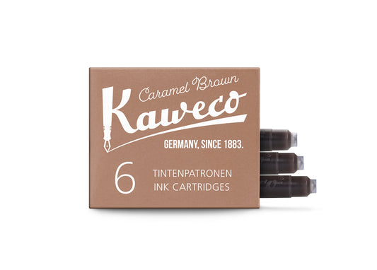 Kaweco Ink Cartridges - Caramel Brown