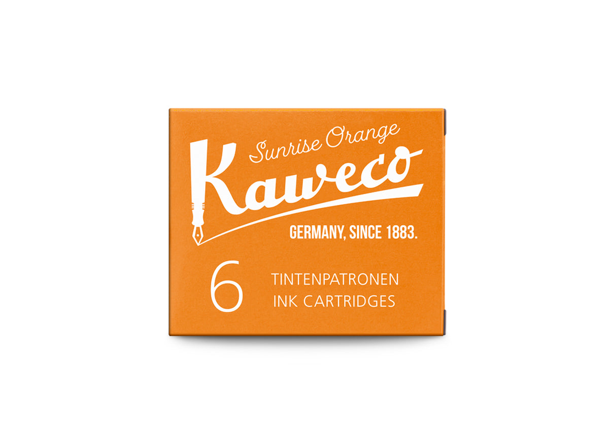 Kaweco Ink Cartridges - Sunrise Orange