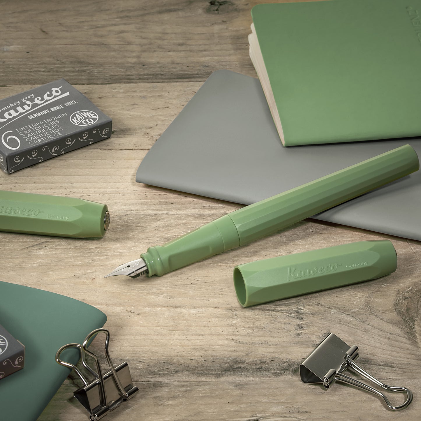 Kaweco Perkeo Fountain Pen - Jungle Green