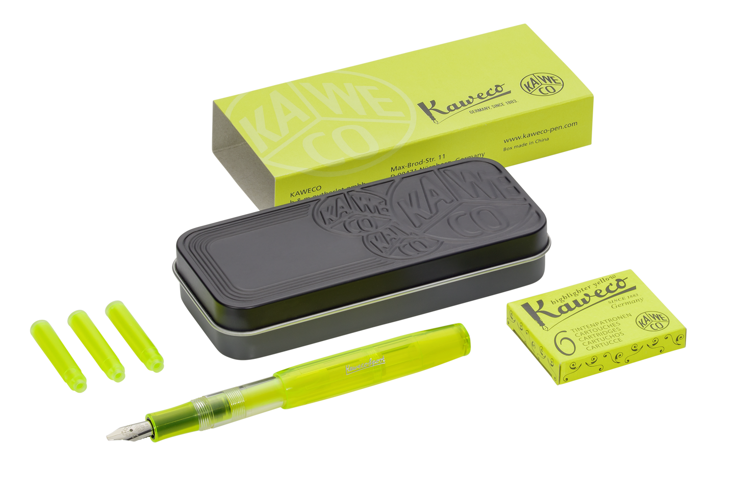 Kaweco Ice Sport Set - Glow Marker