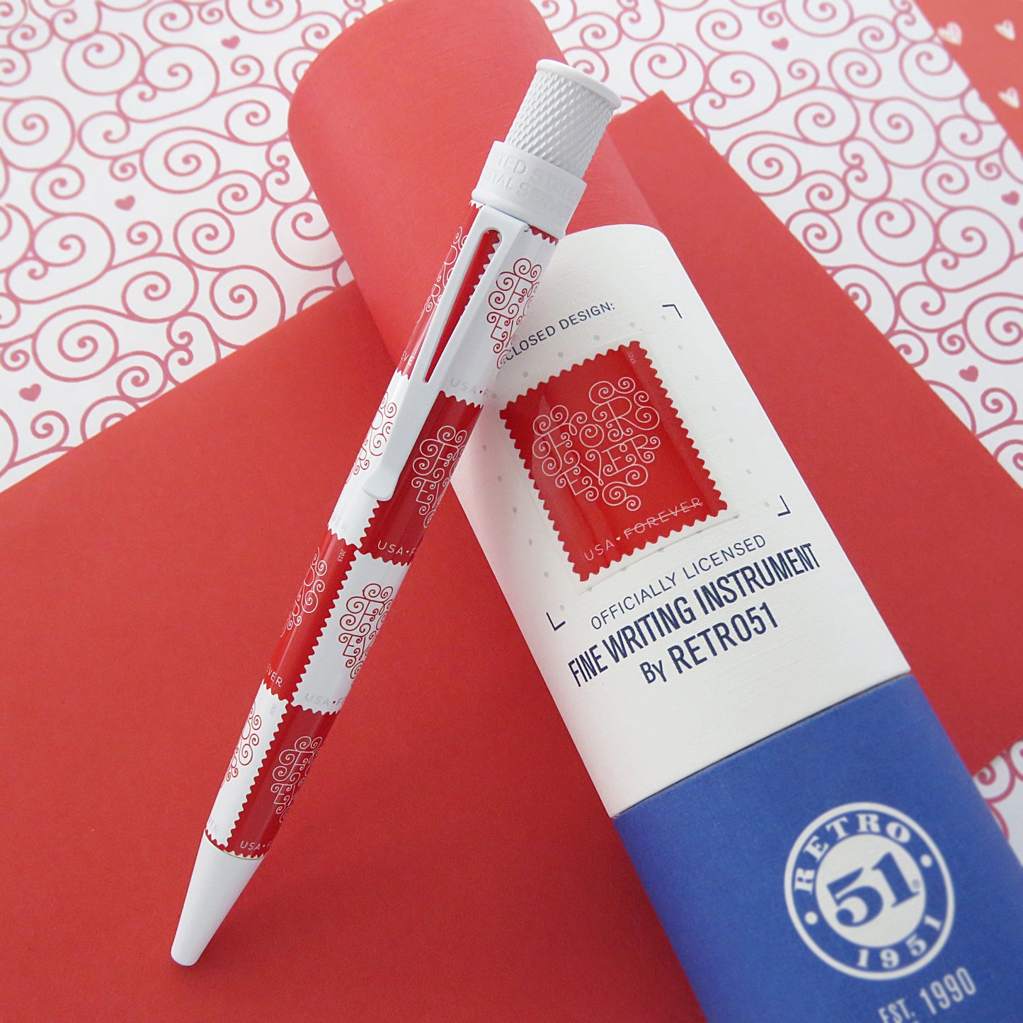 Retro 51 Tornado Rollerball Pen - USPS Love Stamp 2015