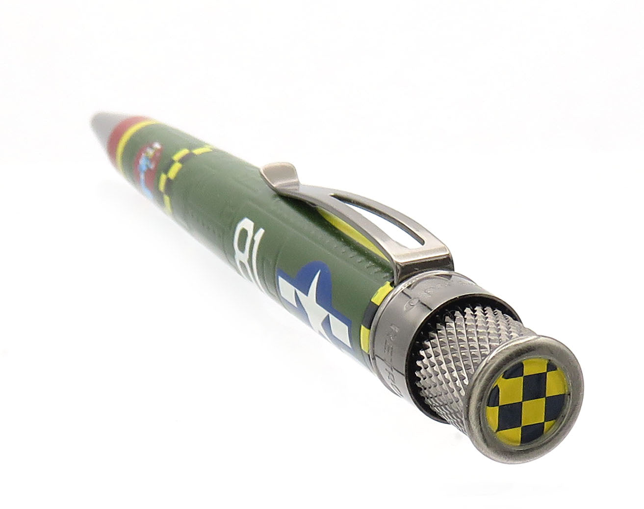 Retro 51 Tornado Vintage Metalsmith Rollerball Pen - P-47 Thunderbolt
