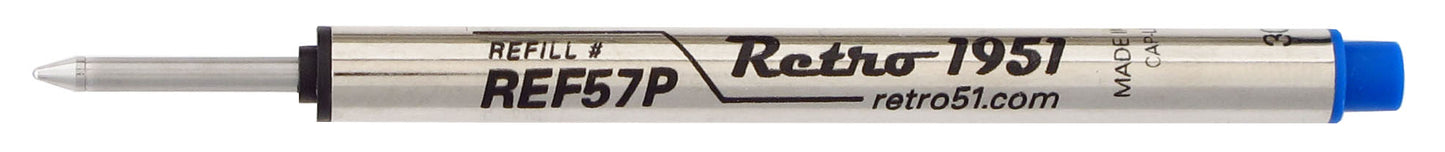 Retro 51 Rollerball Refill Single BLACK, BLUE, RED, GREEN or PURPLE