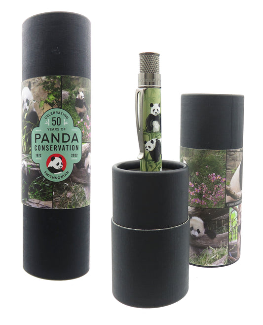 Retro 51 Tornado Smithsonian Collection Rollerball Pen - National Zoo Panda