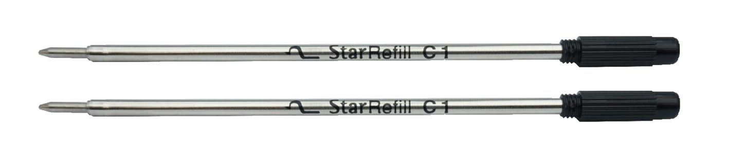 Starminen C1 Cross Type Ballpoint Refills (Pack of 2)