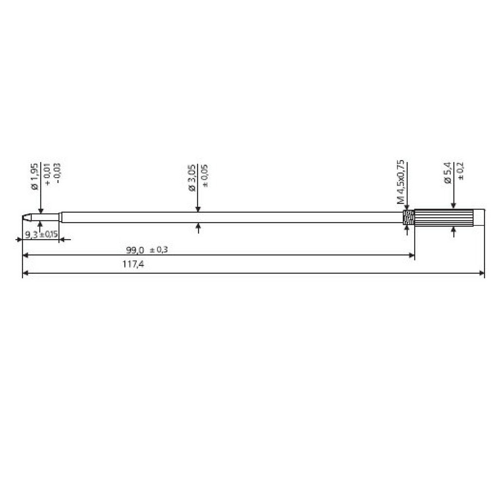 Starminen C1 Cross Type Ballpoint Refills (Pack of 2)