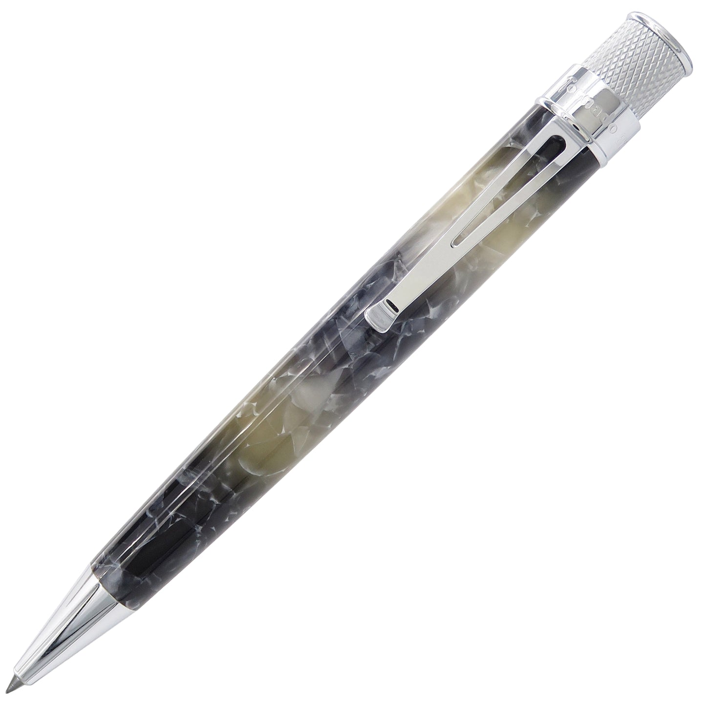 Retro 51 Tornado Acrylic Rollerball - Silver Lining