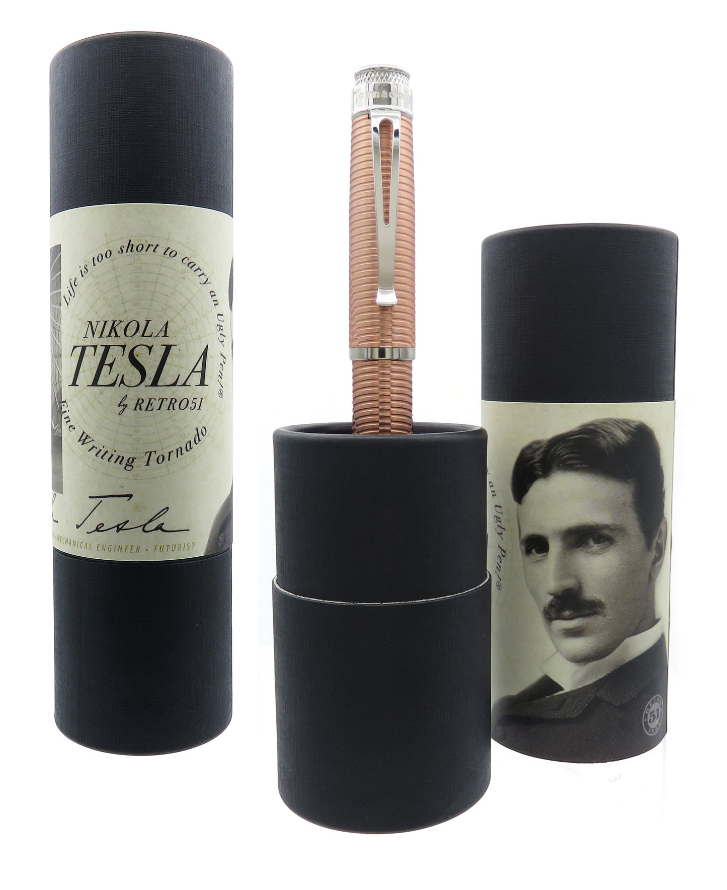 Retro 51 Tornado EXT Fountain Pen - Nikola Tesla