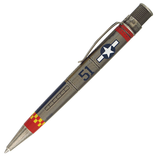 Retro 51 Tornado Vintage Metalsmith Rollerball Pen - P-51 Mustang