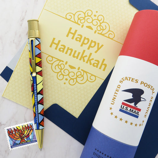 Retro 51 Tornado Rollerball Pen - USPS® Hanukkah (LIMITED EDITION)