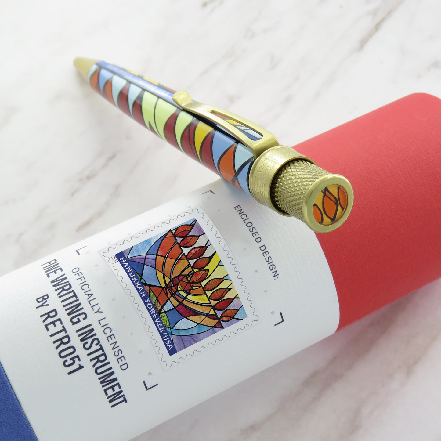 Retro 51 Tornado Rollerball Pen - USPS® Hanukkah (LIMITED EDITION)
