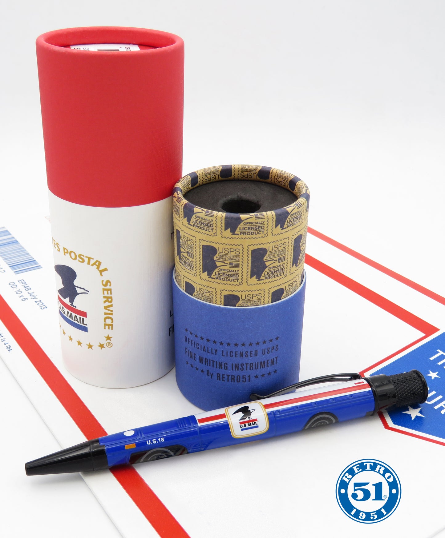 Retro 51 Tornado Rollerball Pen - USPS Route Master