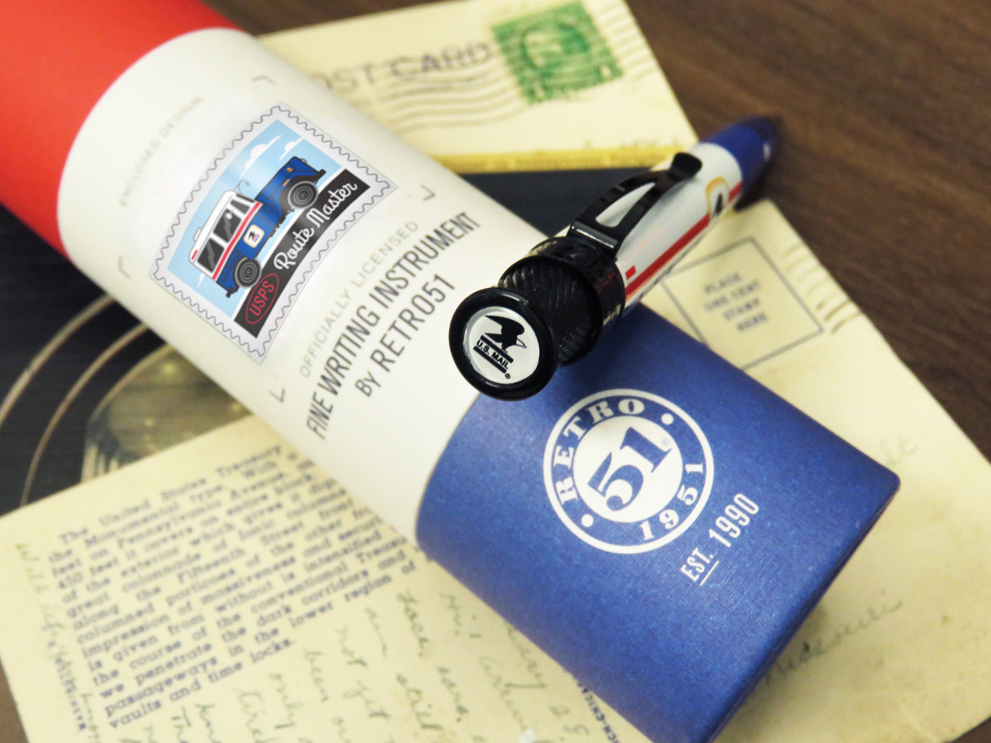 Retro 51 Tornado Rollerball Pen - USPS Route Master