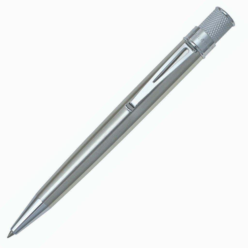 Retro 51 Tornado Rollerball and Pencil Set - Stainless