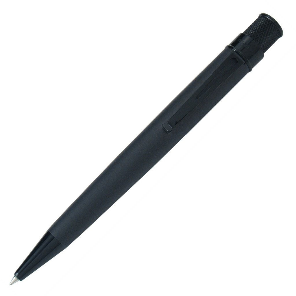 Retro 51 Tornado Deluxe Rollerball Pen - Black Stealth