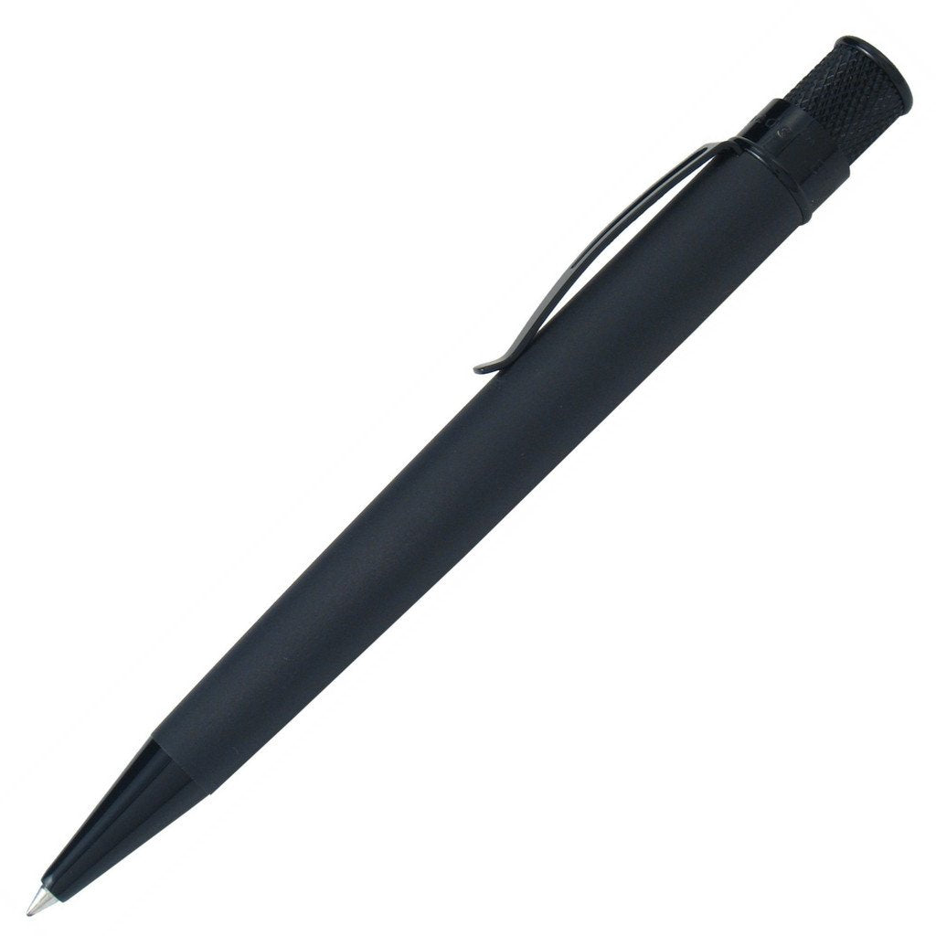 Retro 51 Tornado Deluxe Rollerball Pen - Black Stealth