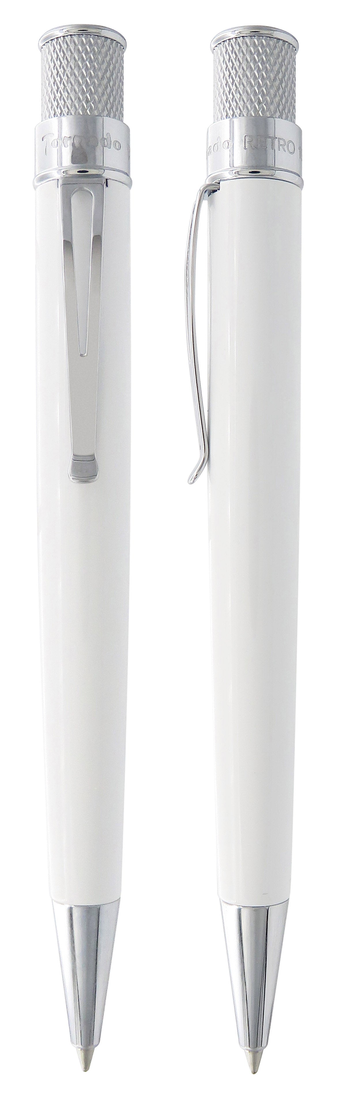 Retro 51 Tornado Classic Rollerball Pen - White (Glow In the Dark)