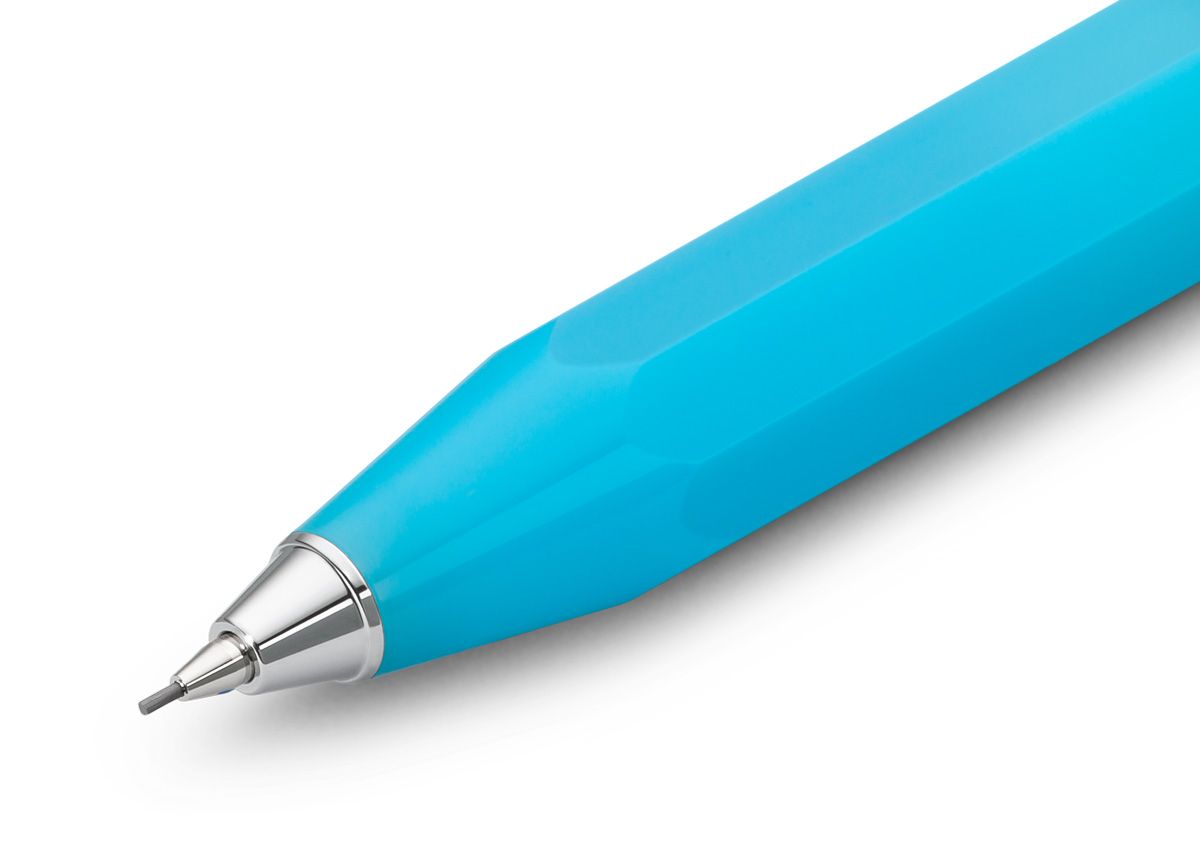 Kaweco Frosted Sport Push Pencil (0.7mm lead) - Light Blueberry