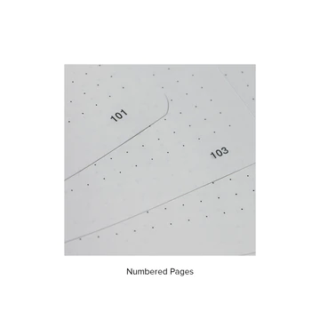 Endless Recorder A5 Notebook - Crimson Sky - Regalia Paper