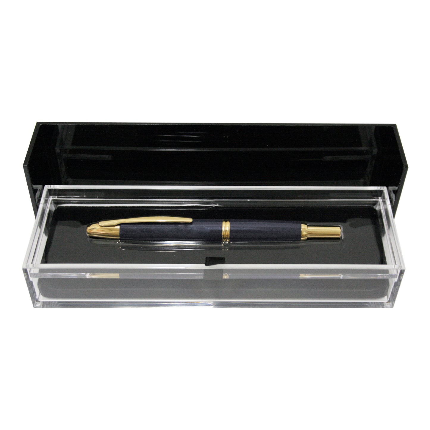 Pilot Capless Gold Trim - Black