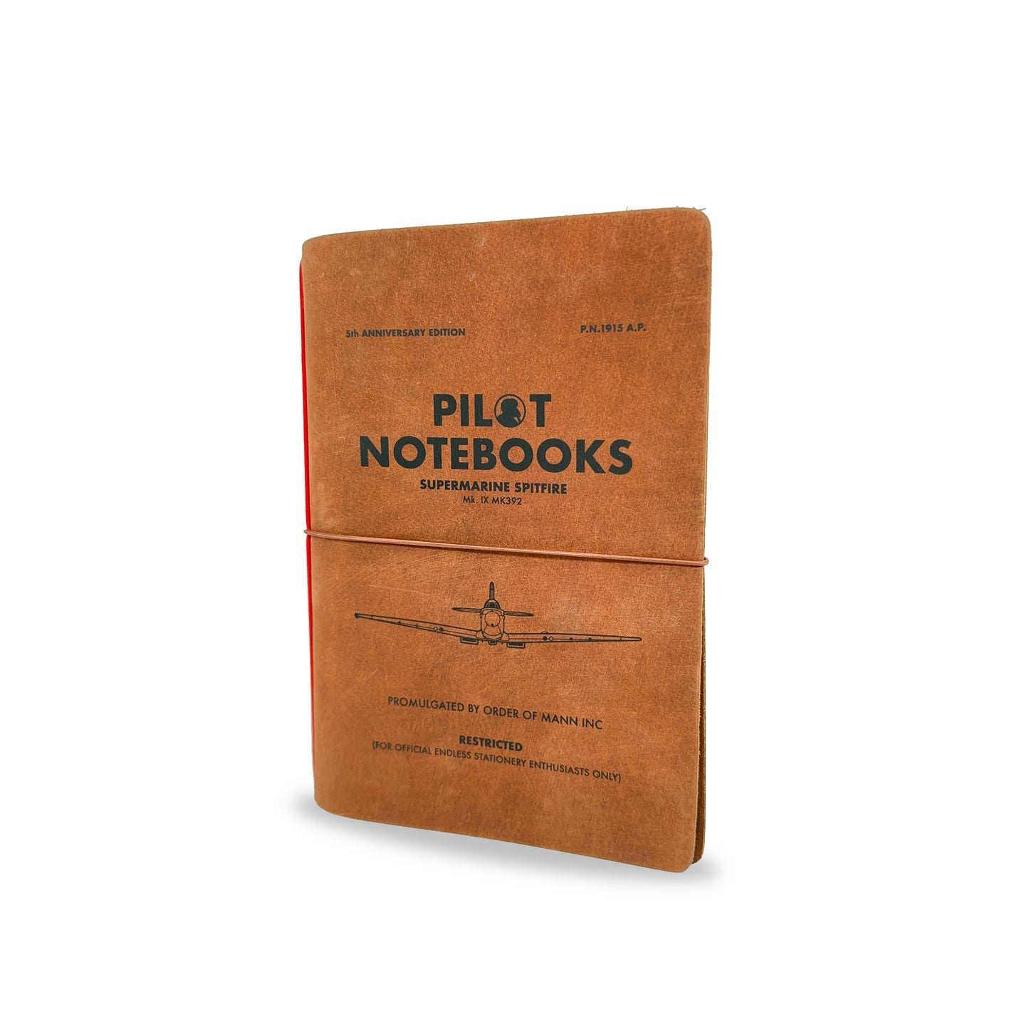 Endless x Pilot Notebooks Spitfire Explorer - Refillable Leather Regalia Paper Journal
