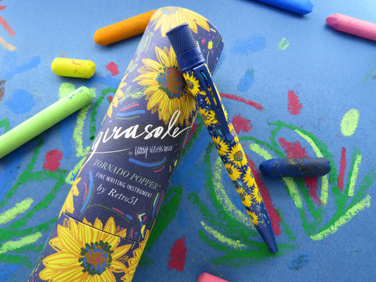 Retro 51 Tornado Popper Rollerball Pen - Girasole