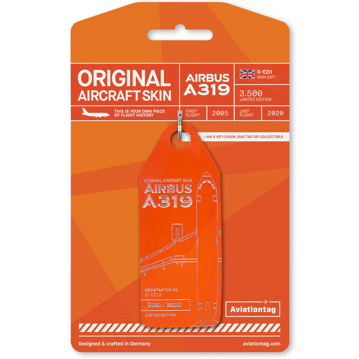 Airbus A319 - G-EZII (Orange)