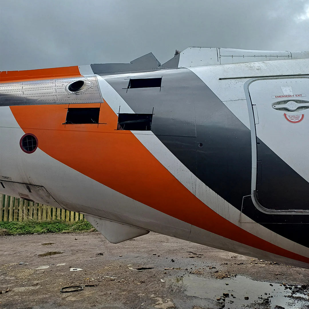 JOTA BAe 146 - G-SMLA - Grey