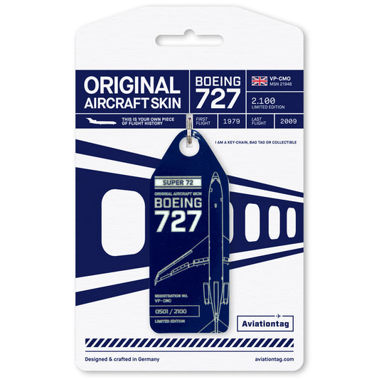 Boeing 727 - VP-CMO - Dark Blue