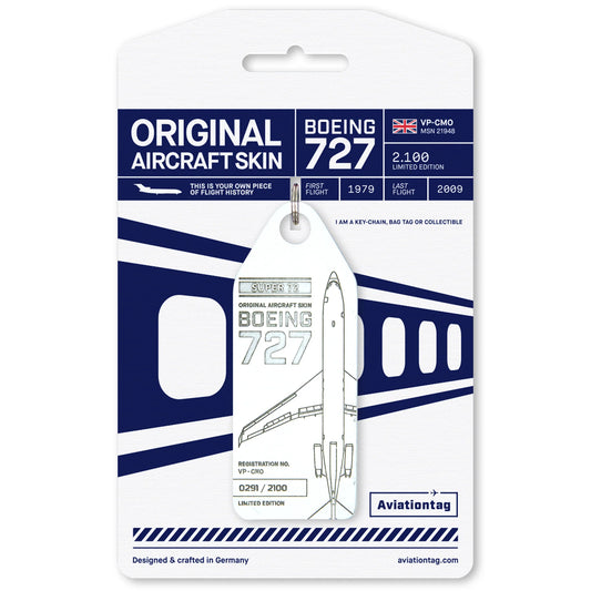 Boeing 727 - VP-CMO - White