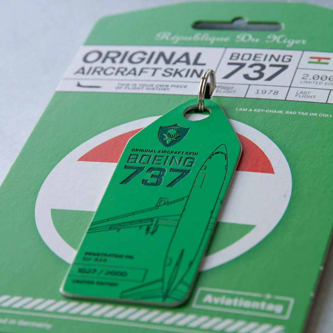 Boeing 737-200 - 5U-BAG - Green