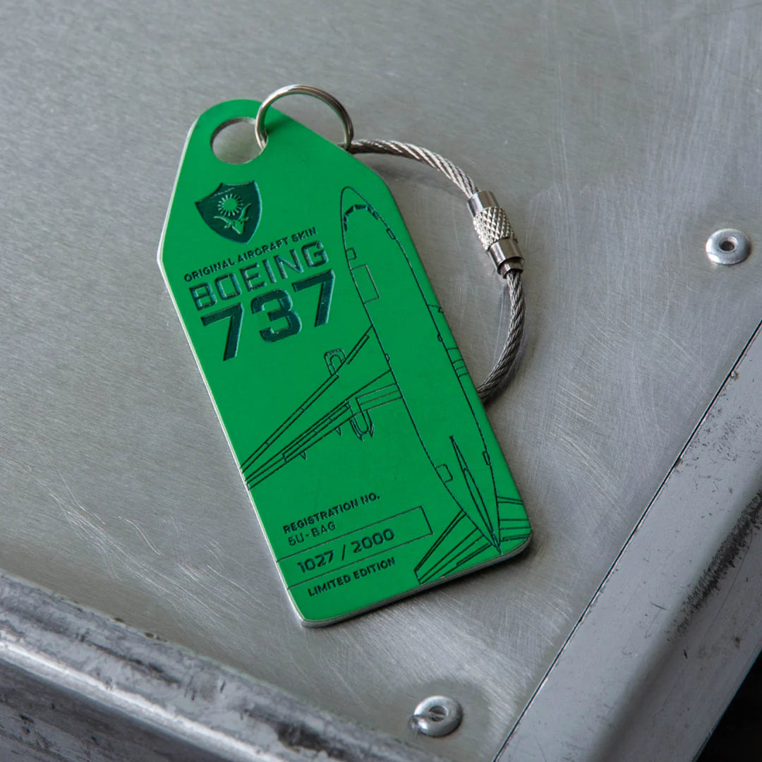 Boeing 737-200 - 5U-BAG - Green