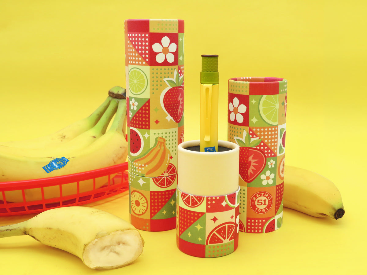 Retro 51 Tornado Fruit Series Rollerball Pen - Banana