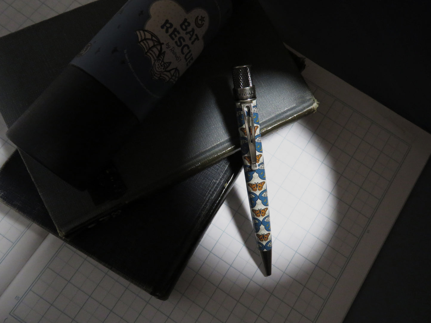 Retro 51 Tornado Ballpoint Pen Rescue - Bat Rescue